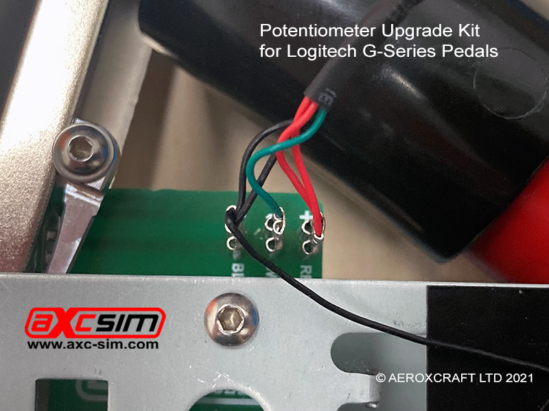 Potentiometer Kit for Logitech Pedals - G923 G920 G29 G27 G25